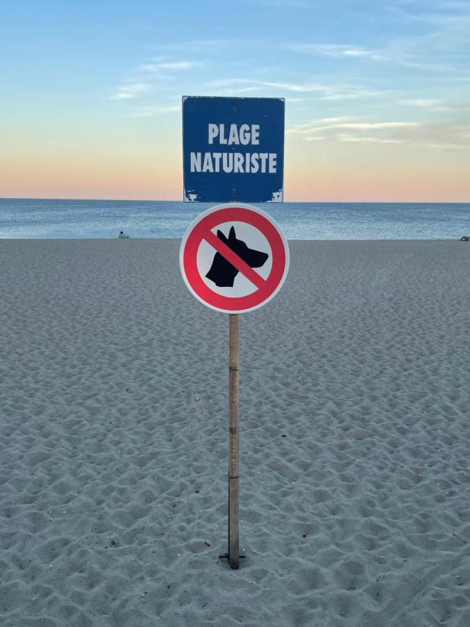 Ferienhaus In Residence Naturiste Direkt Am Strand Leucate Eksteriør billede